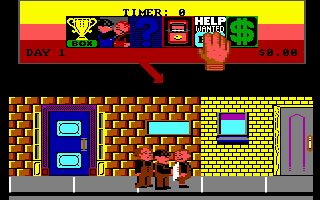 Three Stooges screenshot 3 for Commodore 64